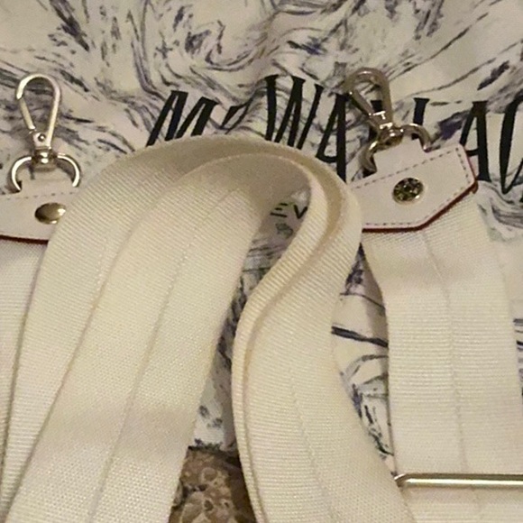 MZ Wallace White Quilted Backpack - Picture 11 of 16